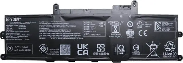 Main image of L24B3P70 Laptop Battery 57Wh 4875mAh 11.7V Compatible with Lenovo ThinkPad X1 Carbon 13th Gen / X1 2-in-1 Gen 10 Series SB11M89901 5B11M90100 SB11M89900 5B11M90099 SB11M89898 5B11M90097