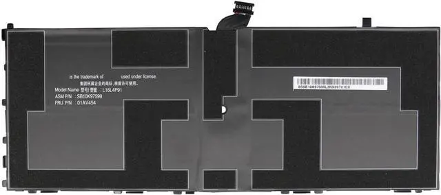 Alt view image 5 of 5 - L16L4P91 Laptop Battery 42Wh 5440mAh 7.72V 4-Cells Compatible with Lenovo ThinkPad X1 Tablet 3rd Gen 20KJ 20KK Series 01AV454 SB10K97599 SB10T83162 5B10W13919