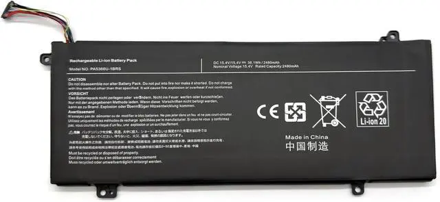 Alt view image 3 of 7 - PA5366U-1BRS New Laptop Battery Replacement for Toshiba Dynabook Satellite Pro L50 L50-G Series PA5366U-1BRS