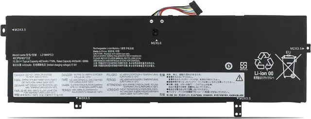 Main image of L21M4PE3 L21B4PE2 L21L4PE0 SB11F38368 SB11F38373 SB11F38382 5B11F38367 5B11F38372 Laptop Battery Replacement for Lenovo IdeaPad Yoga 7 16IAP7 14IAL7 14ARB7 82QG Series(15.36V 71Wh)