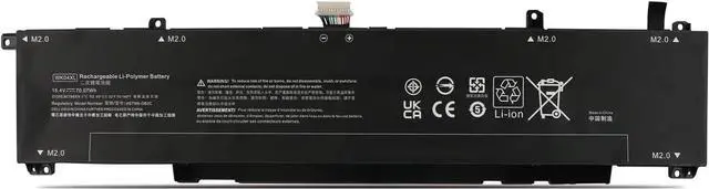 Main image of WK04XL Laptop Battery Replacement for HP OMEN 16-b 16-c Victus 16-e 16-d 15-f 15-fa0029tx 16-D0001UR 16-D0023DX 16-D1113TX 16-E0005UA 16-E0029UR 16-E0194NW 16-b0005dx M38822-1D1 Series(15.4V 70.07Wh)