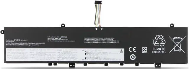 Main image of L18D4PF1 L18M4PF1 5B10U65277 5B10U65276 5B10W67244 SB10W67267 Laptop Battery Replacement for Lenovo Yoga 9-15IMH5 82DE Ideapad Yoga C940-15IRH 81TE IdeaPad S740-15IRH Series (15.36V 69Wh)