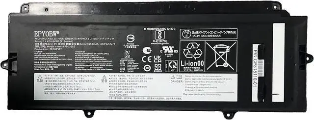 Main image of FPB0368S Laptop Battery 64Wh 4196mAh 15.4V Compatible with FUJITSU FPCBP597 FPB0368S Laptop Series FPCBP597 CP818110-01
