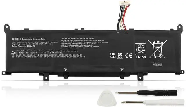 Main image of ZTHY 56.04Wh RX03XL Laptop Battery Replacement for HP ProBook 440 445 460 465 G11 EliteBook 630 640 645 660 G11 Series HSTNN-WB0H N69453-CF1 N70706-005 TPN-IB1C N69452-171 11.58V