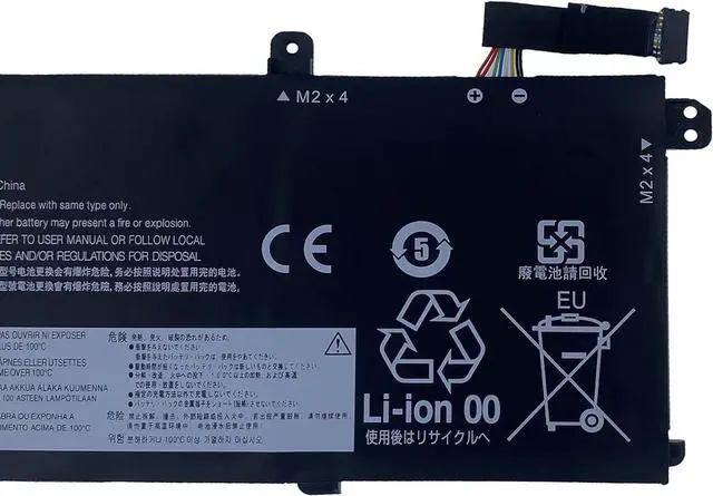 Alt view image 3 of 5 - L18C3P72 Laptop Battery 51Wh Compatible with Lenovo ThinkPad T490 T495 P43S / ThinkPad P14s Gen 1 P14s Gen 2 / T14 Gen 1 T14 Gen 2 Series L18M3P73 L18M3P74 L18M4P73 L18L3P73 L18C3P71 L18M4P74