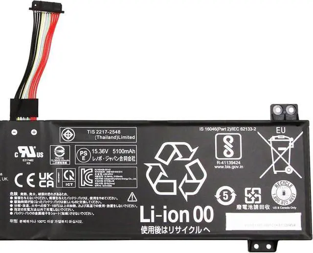 Alt view image 3 of 4 - L20C4PC2 Laptop Battery 80Wh 5210mAh 4-Cell 15.36V Compatible with Lenovo Legion 5-17ITH6H 82JM / Legion 5-17ITH6 82JN / Legion 5-17ACH6H 82JY / Legion 5-17ACH6 82K0 Series L20M4PC2