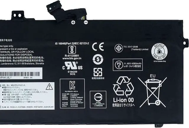 Alt view image 3 of 5 - L18M6PD1 Laptop Battery 48Wh Compatible with Lenovo ThinkPad X390 20Q0 20Q1 20SC 20SD / ThinkPad X395 20NL 20NM / ThinkPad X13 20T2 20T3 20UF 20UG Series L18D6PD1 L18C6PD1 L18M6PD2