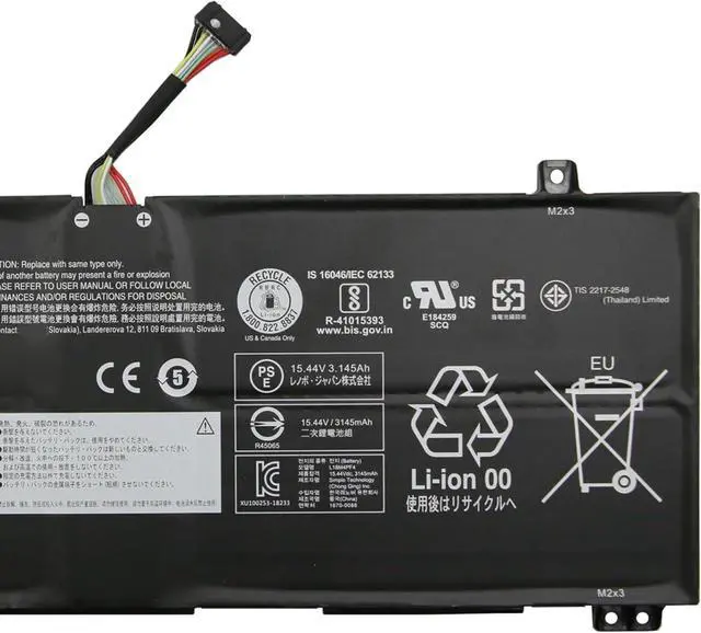 Alt view image 3 of 5 - L18M4PF4 Laptop Battery 50Wh Compatible with Lenovo Ideapad S540-14IWL / Ideapad S540-14IML Touch/Ideapad S540-14IWL Touch/Ideapad C340-14IWL / Ideapad Flex-14IWL Series L18M4PF3