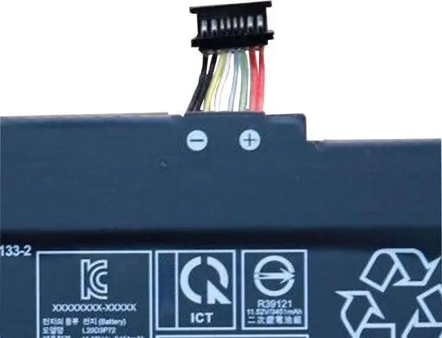 Alt view image 4 of 5 - L20C3P72 Laptop Battery 41Wh Compatible with Lenovo ThinkPad X13 Gen 2 / Gen 3 Series L20D3P72 L20L4P73 L20M4P73 L20C4P73 L20D4P73 L20C4P74 SB10W51959 SB10W51960 SB10W51953 SB10W51954