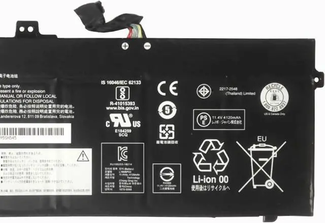 Alt view image 3 of 5 - L18M6PD2 Laptop Battery 48Wh Compatible with Lenovo ThinkPad X390 X395 X13 Series L18M6PD1 L18C6PD1 L18D6PD1 SB10T83167 5B10W13924 SB10K97656 SB10W51941 5B10W51842 SB10T83166 5B10W13923