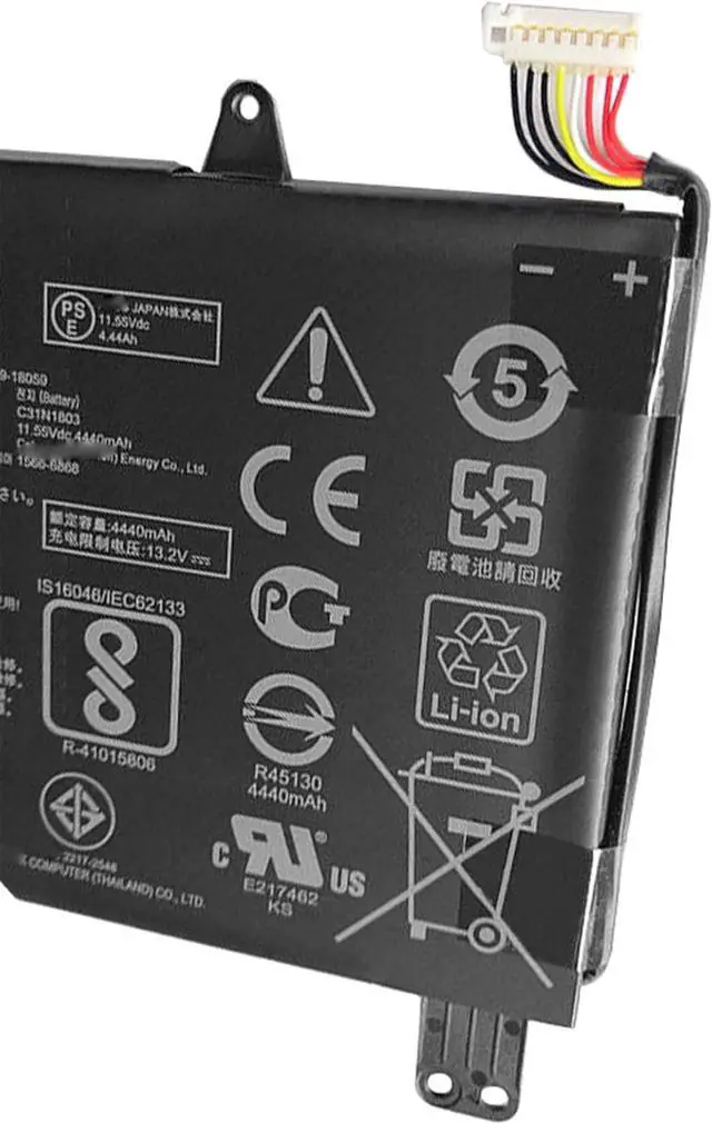 Alt view image 3 of 5 - C31N1803 Laptop Battery 52Wh 4550mAh 11.55V Compatible with ASUS ZenBook Pro 14 UX480 UX480FD UX450FD UX450FDX UX450FD-BE014T UX480FD-BE012R UX480FD-BE010T UX480FD-BE107T Series 3ICP6/60/72