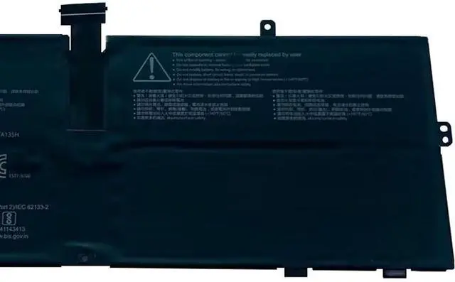 Alt view image 3 of 4 - 916TA135H Battery 39.7Wh 5235mAh Replacement for Microsoft Surface Laptop Go 1943 Series DYNZ02 AHA42227027 AHA42227028 7.58V