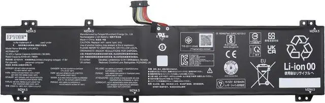 Main image of L21C4PC2 Laptop Battery 99.9Wh 6440mAh 4-Cell 15.52V Compatible with Lenovo Legion 7 16ARHA7 82UH / Legion 7 16IAX7 82TD Series L21D4PC2 L21M4PC5
