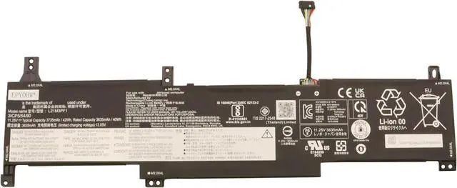 Main image of L21M3PF1 Laptop Battery 42Wh Compatible with Lenovo IdeaPad 1-14IGL7 1-14IJL7 1-14IAU7 1-14ADA7 1-14ALC7 1-14AMN7 1-15IGL7 1-15ALC7 1-15AMN7 1-15IRU7 Series L21M3PF0 L21L3PF0 L21C3PF0 L21D3PF0