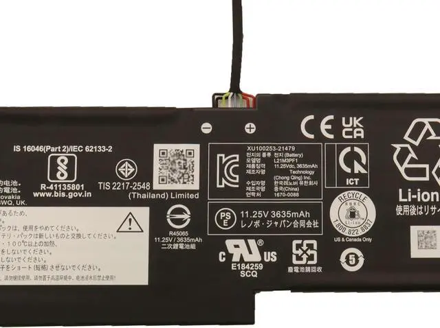 Alt view image 4 of 5 - L21M3PF1 Laptop Battery 42Wh Compatible with Lenovo IdeaPad 1-14IGL7 1-14IJL7 1-14IAU7 1-14ADA7 1-14ALC7 1-14AMN7 1-15IGL7 1-15ALC7 1-15AMN7 1-15IRU7 Series L21M3PF0 L21L3PF0 L21C3PF0 L21D3PF0