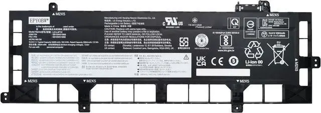 Main image of L21L4P72 Laptop Battery 52.5Wh 3400mAh 15.48V Compatible with Lenovo ThinkPad P16s Gen 1 Gen 2 / T16 Gen 1 Gen 2 / L13 Gen 5 Series L21D4P72 L21M4P73 L21M4P74 L21C4P72 L21D4P73
