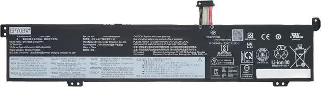 Main image of L19D3PF4 L19M3PF7 Laptop Battery 45Wh 3950mAh 3-Cell 11.4V Compatible with Lenovo Ideapad Gaming 3-15IMH05 / Gaming 3-15ARH05 / Creator 5-15IMH05 Series L19L3PF3