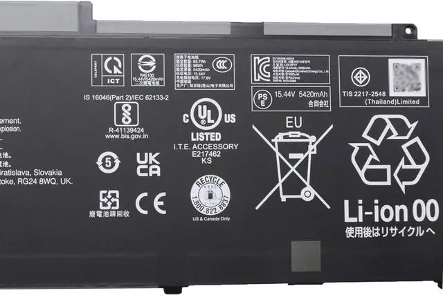 Alt view image 3 of 4 - L23C4P72 Battery 86Wh 5570mAh 15.44V Compatible with Lenovo ThinkPad T16 Gen 3 21MN 21MQ Series Laptop SB11H56312 5B11H56411 L23M4P71 L23M4P70