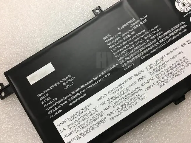 Alt view image 2 of 4 - HWW New 15.36V 46Wh 2995mAh L18D4P90 Battery Replacement for Lenovo ThinkPad L13 Yoga L18C4P90 L18M4P90 02DL030 02DL031 02DL032 Series