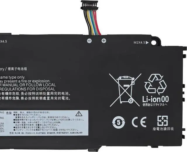 Alt view image 3 of 5 - L22B4P70 Battery 54.7Wh 3536mAh Replacement for Lenovo ThinkPad X13 X13 Yoga Gen 4/2-in-1 Gen 5 Series SB11H56270 SB11M89852 L22M4P70 L22C4P70 L22D4P70 15.48V 4-Cell