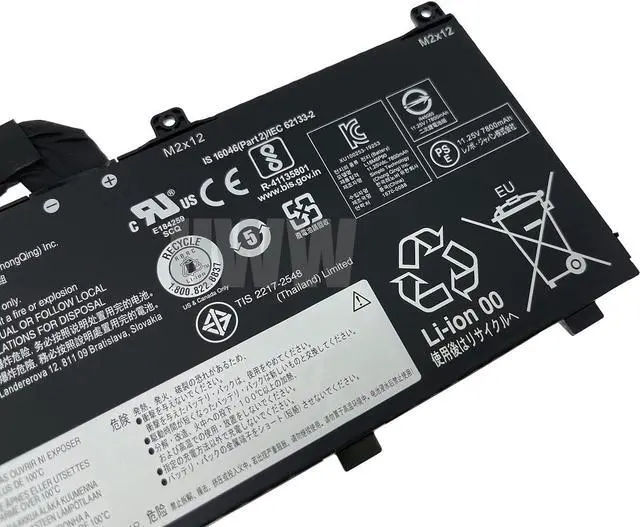 Alt view image 3 of 4 - HWW New 11.25 90Wh 8000mAh L18M6P90 Battery Compatible with Lenovo ThinkPad P53 02DL028 5B10W13901 SB10K97664 L18C6P90 02DL029 5B10W13902 SB10K97665 Series