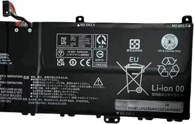 Alt view image 3 of 3 - L21D4PC4 Battery 70Wh 4511mAh Replacement for Lenovo Slim 7 Prox 14IAH7 / 7 Prox 14ARH7 / Yoga Slim 7 Prox 14IAH7 / 7 Prox 14ARH7 Series SB11F52564 L21C4PE0 L21D4PE0 L21C4PC4 15.52V