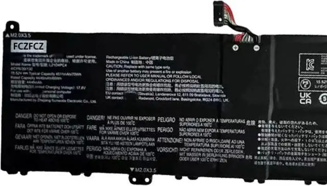 Alt view image 2 of 3 - L21D4PC4 Battery 70Wh 4511mAh Replacement for Lenovo Slim 7 Prox 14IAH7 / 7 Prox 14ARH7 / Yoga Slim 7 Prox 14IAH7 / 7 Prox 14ARH7 Series SB11F52564 L21C4PE0 L21D4PE0 L21C4PC4 15.52V