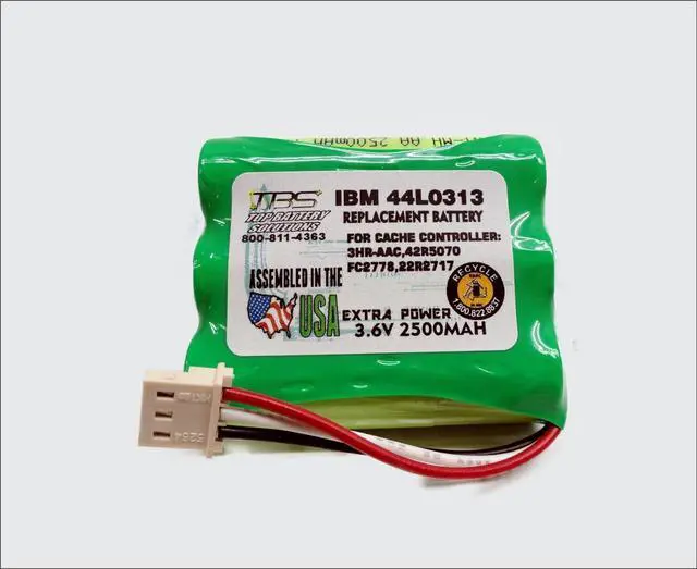 Alt view image 4 of 4 - 5PC New 44L0313, 42R5070, 04N2496 Cache Replacement Battery