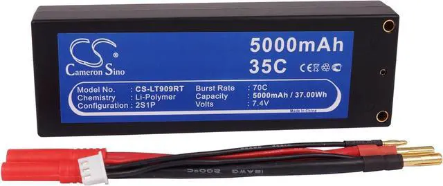 Alt view image 5 of 5 - 5000mAh Replacement Battery for RC CS-LT909RT CS-LT909RT (7.4V)