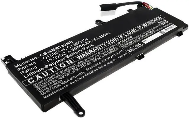 Main image of Replacement Battery for Xiaomi G15B01W/G15BO1W,PN:G15B01W/G15BO1W,3500mAh