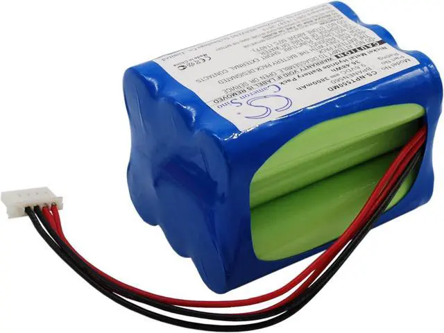 Alt view image 2 of 6 - 9.6V Battery Replacement for Nellcor Puritan Bennett 069308, BPANEN560, EE090298, M6008-0 N550B, N-550B, N560, N-560