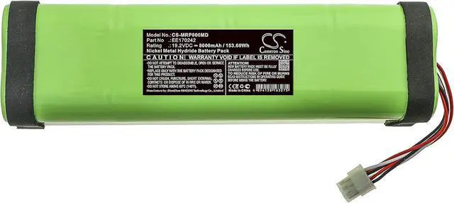 Alt view image 4 of 6 - 19.2V Battery Replacement for Marquette 125-00-455100095, MGN0118, OM10889 MAC 8, MAC PC8, Mac Personal Monitor, Mac Stress, Max Personal