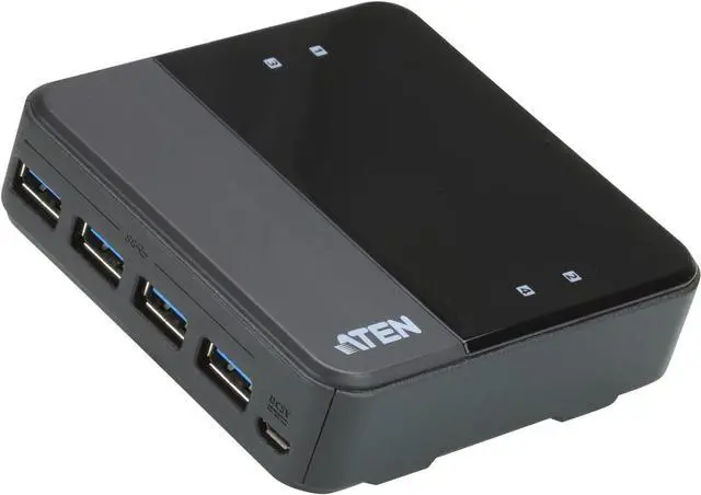 Main image of Aten 4-Port USB 3.0 Peripheral Sharing Device, US434-AT (Peripheral Sharing Device)