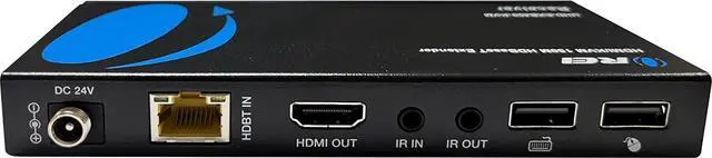 Alt view image 4 of 7 - OREI 4K@60Hz KVM HDMI Extender Over Ethernet PoC Single HDBaseT CAT5e/CAT6A/CAT7 Cable - Upto 400 feet 4:4:4 - Remote, Keyboard, Mouse, USB Control