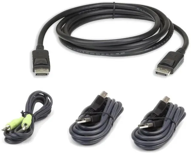 Main image of ATEN 2L-7D03UDPX4 USB DisplayPort Secure KVM Cable Set 3M