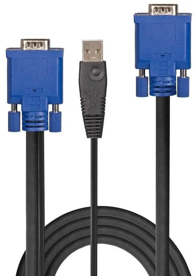 Alt view image 2 of 4 - LINDY 3m Combined KVM & USB Cable