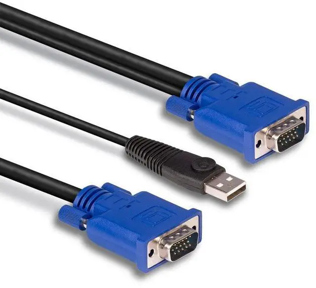 Alt view image 3 of 4 - LINDY 3m Combined KVM & USB Cable