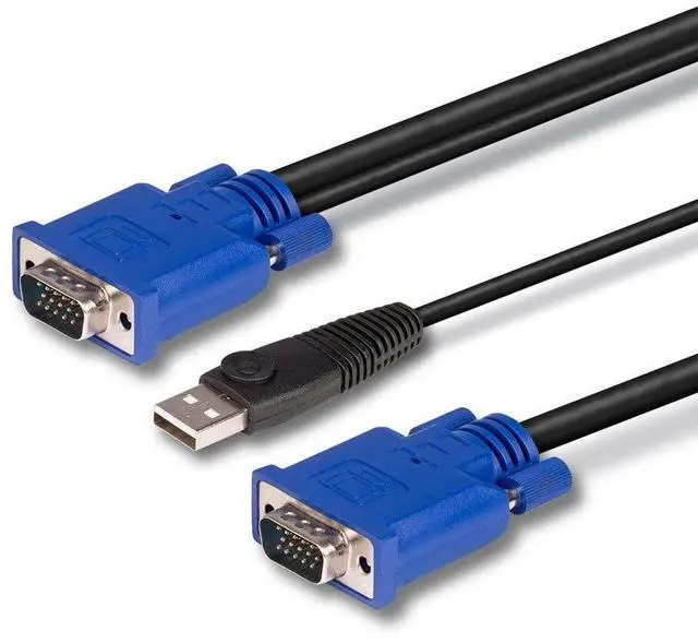 Alt view image 4 of 4 - LINDY 3m Combined KVM & USB Cable