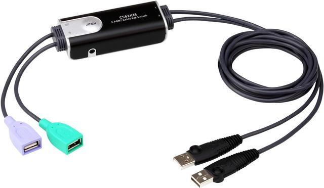 Main image of ATEN CS62KM 2-Port Boundless KM Switch