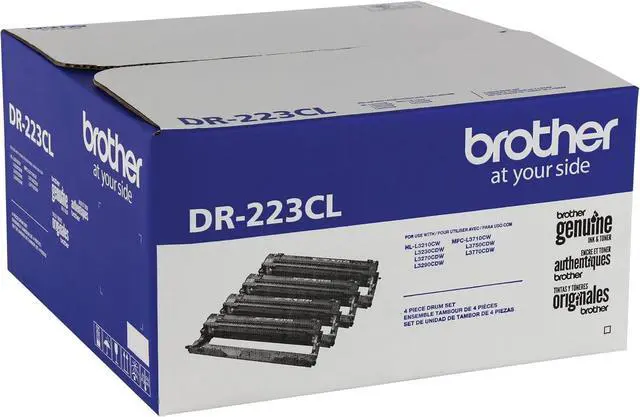 Alt view image 3 of 7 - Brother Genuine -Drum Unit, DR223CL, Seamless Integration, Yields Up to 18,000 Pages,Black