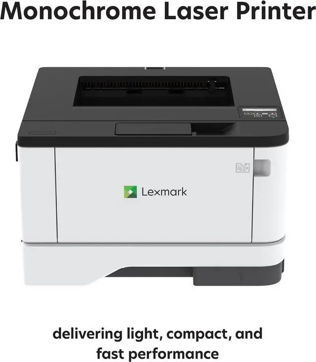 Alt view image 2 of 7 - Lexmark MS331dn Black and White Laser Printer, with Ethernet & Automatic Two-Sided Printing, Office Printer (3-Series)(29S0000)