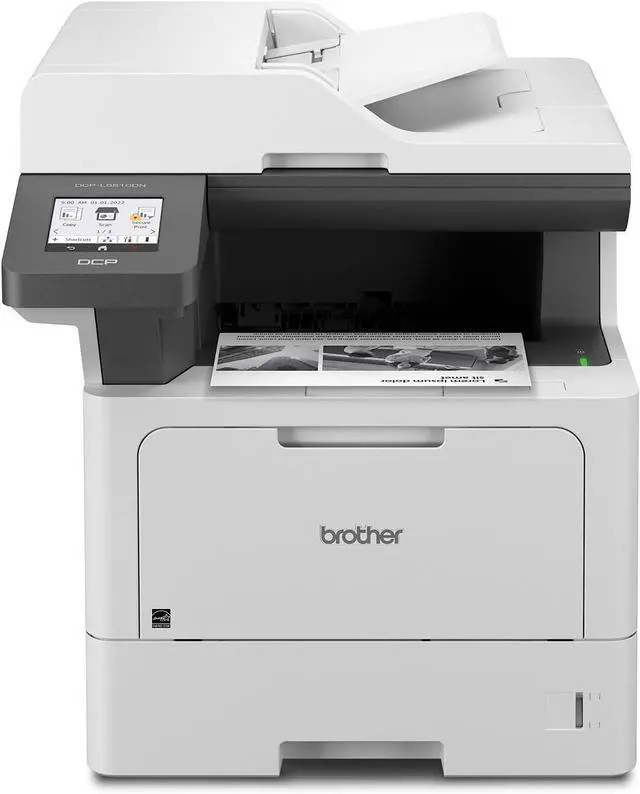 Main image of Brother DCP-L5510DN Business Monochrome Laser All-in-One Printer with Duplex Printing and Networking, Works with Alexa