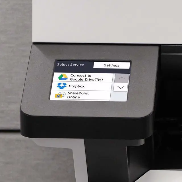 Alt view image 5 of 7 - Brother DCP-L5510DN Business Monochrome Laser All-in-One Printer with Duplex Printing and Networking, Works with Alexa