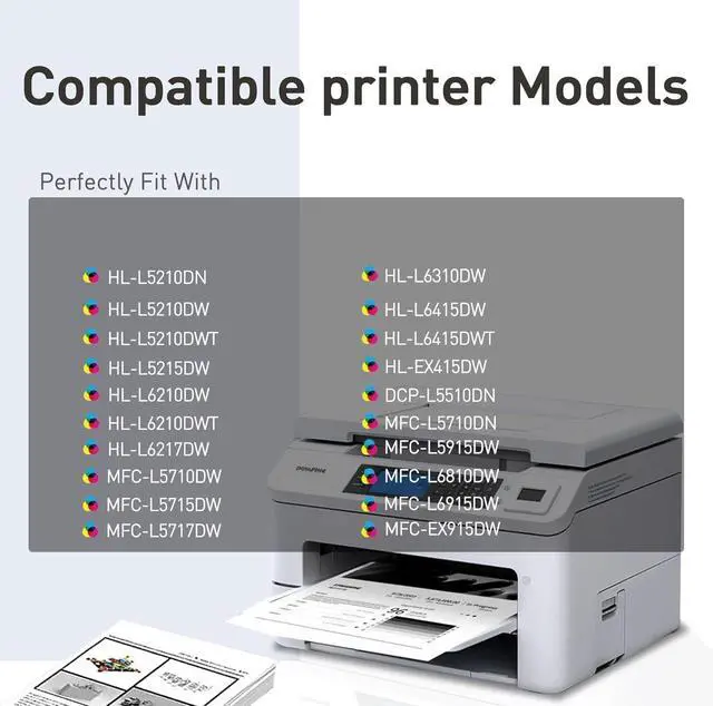 Alt view image 2 of 5 - Ennovor Compatible Drum Replacement for Brother DR920 Drum Unit DR-920 High Yield Imaging for Brother HL-L6210DW HL-L6210DWT HL-L6310DW HL-L5210DN HL-L5210DWT HL-L5210DW HL-L5215DW Printer (1 Drum)