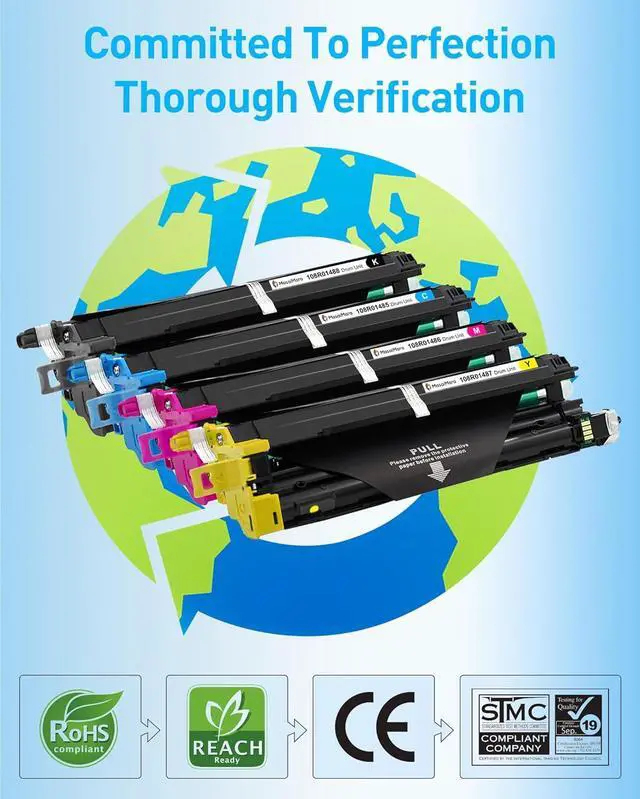 Alt view image 4 of 6 - Ennovor MasaiMara C600 C605 Image Drum Unit Replacement for Xerox Versalink C600N C600DT C600DN C605DN C605S C605X C605XL Printer | 108R01488 108R01485 108R01486 108R01487 | Color 4-Pack
