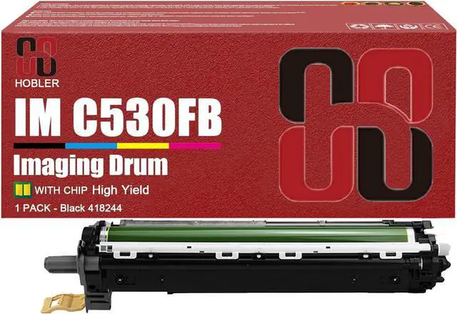 Main image of Ennovor IM C530FB Drum Units Compatible for Ricoh IMC530 418244 418245 418246 418247 Imaging Drum Unit Work for Ricoh IM C530FB Printer 1 Black