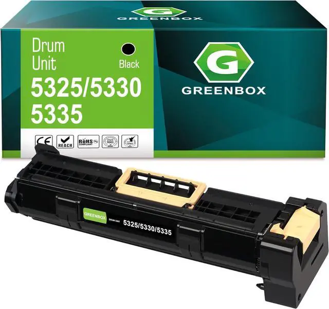 Main image of Ennovor GREENBOX Remanufactured 013R00591 Drum Cartridge Replacement for Xerox 5325 5330 5335 Imaging Drum Unit for WorkCentre 5325 5330 5335 Printer (96,000 Pages)