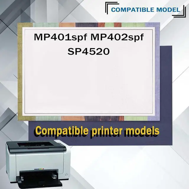 Alt view image 2 of 7 - Ennovor Compatible for Ricoh MP401 MP402 SP4520 Drum Unit 20000 Pages, Work for MP 401SPF MP 402SPF SP 4520DN Printer (Black 1 Pack)