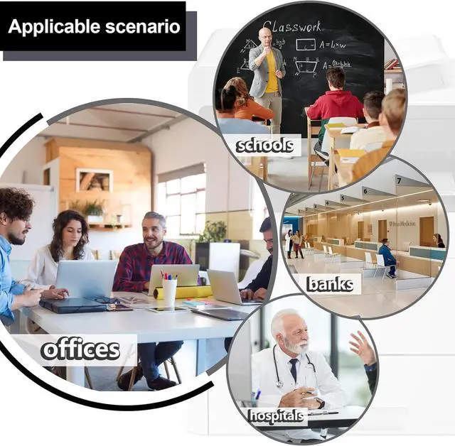 Alt view image 7 of 7 - B2360 High Yield Black Toner Cartridge 8,500 Pages 2 Pack Compatible for M11XH B2360dn Toner Cartridge Replacement for B3460 B3460dn B3465 B3465dn B2360d B3465dnf Laser Printer