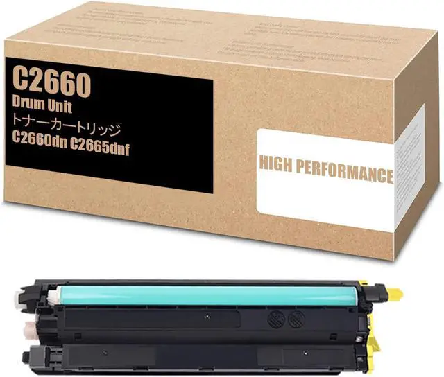 Main image of Ennovor Compatible Drum Unit Replacement for Dell 331-8434 TWR5P , to Use with C2660dn C2665dnf S3840cdn S3845cdn Printer, Imaging Unit (Yellow)